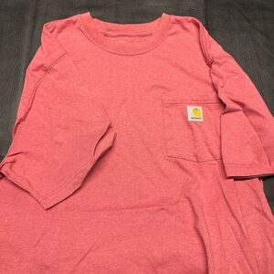 Carhartt Men’s Faded Red Short Sleeve Loose Fit Tee